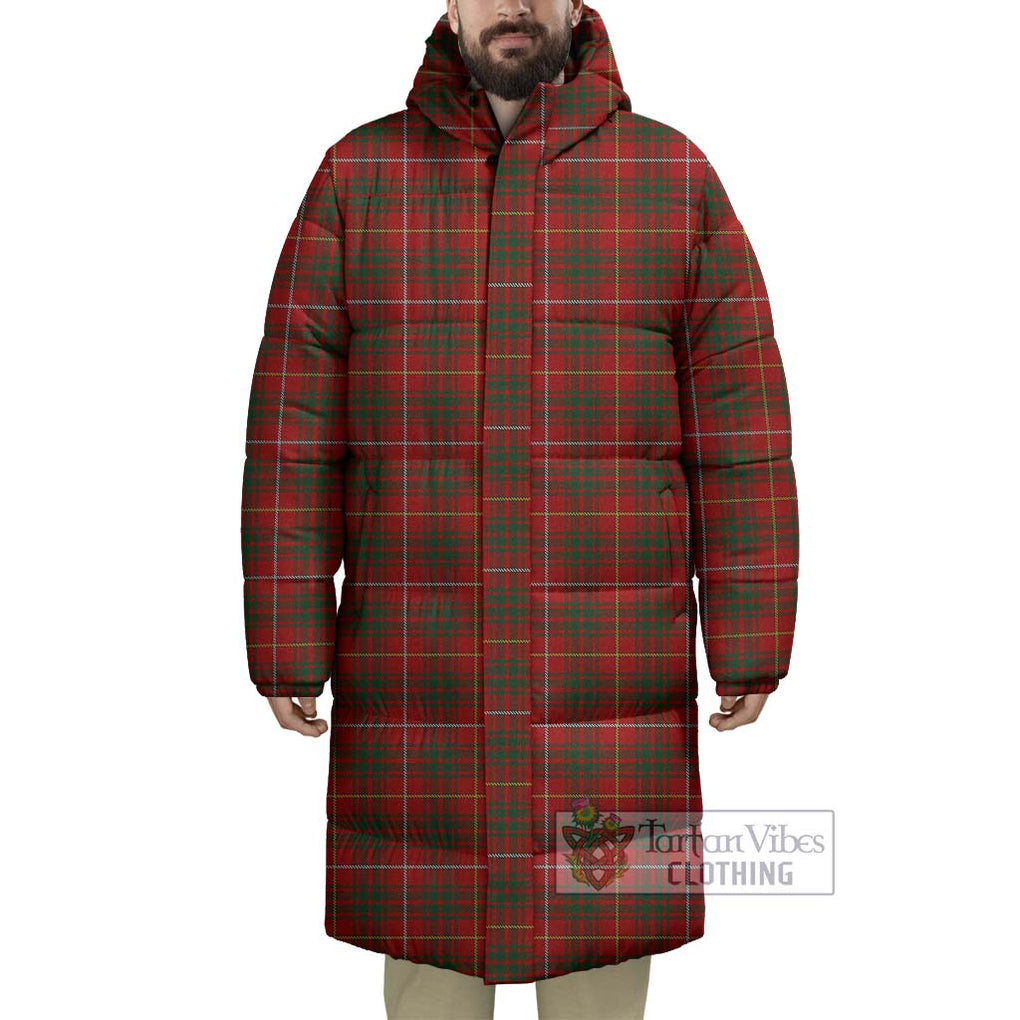 Tartan Vibes Clothing Bruce Tartan Long Down Jacket