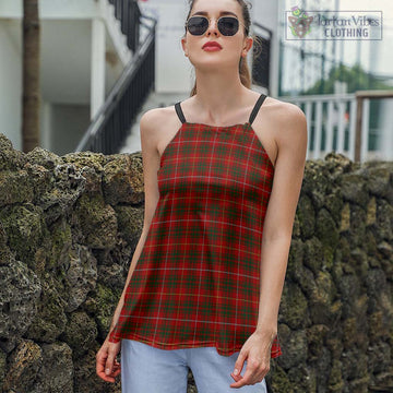 Bruce Tartan Loose Halter Neck Camisole