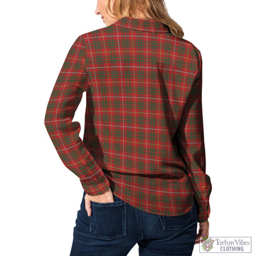 Bruce Tartan Women's Casual Shirt