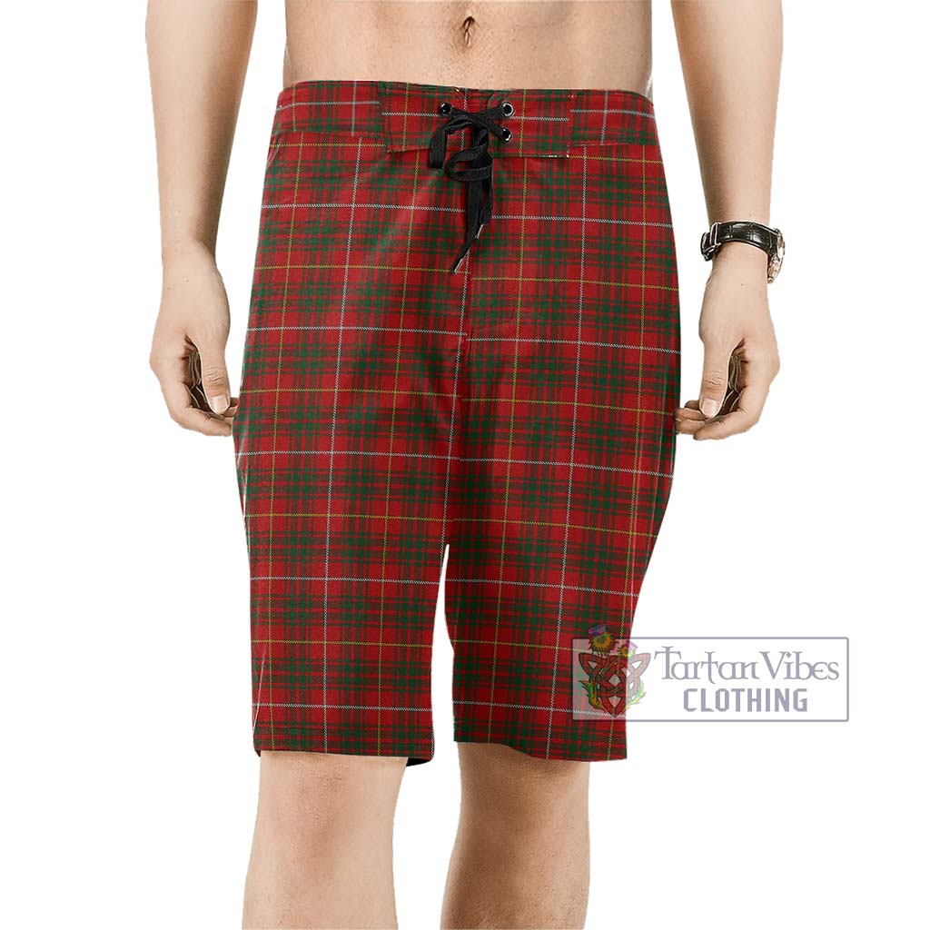 Bruce Tartan Men's Board Shorts Men - Tartan Vibes Clothing