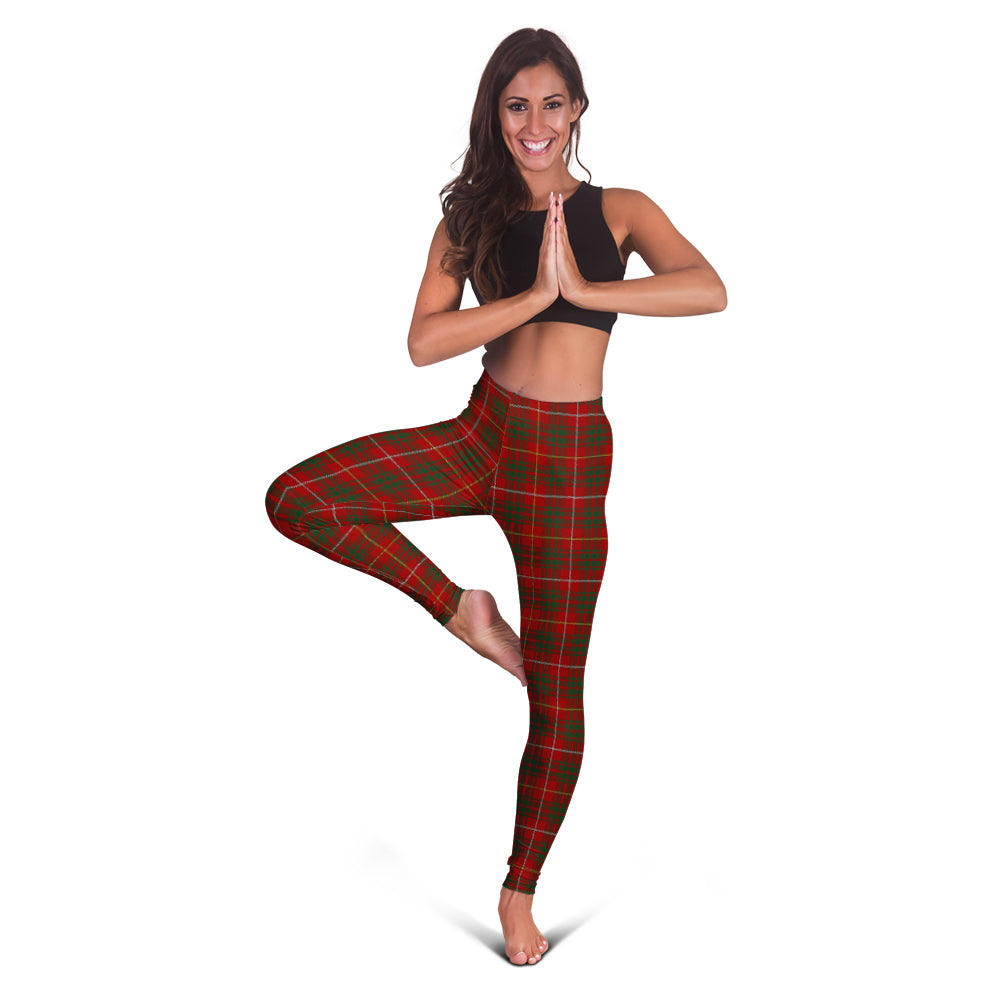 Bruce Tartan Womens Leggings - Tartanvibesclothing