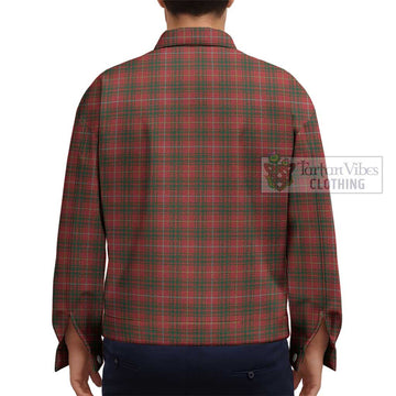 Bruce Tartan Unisex Lapel Cotton Jacket