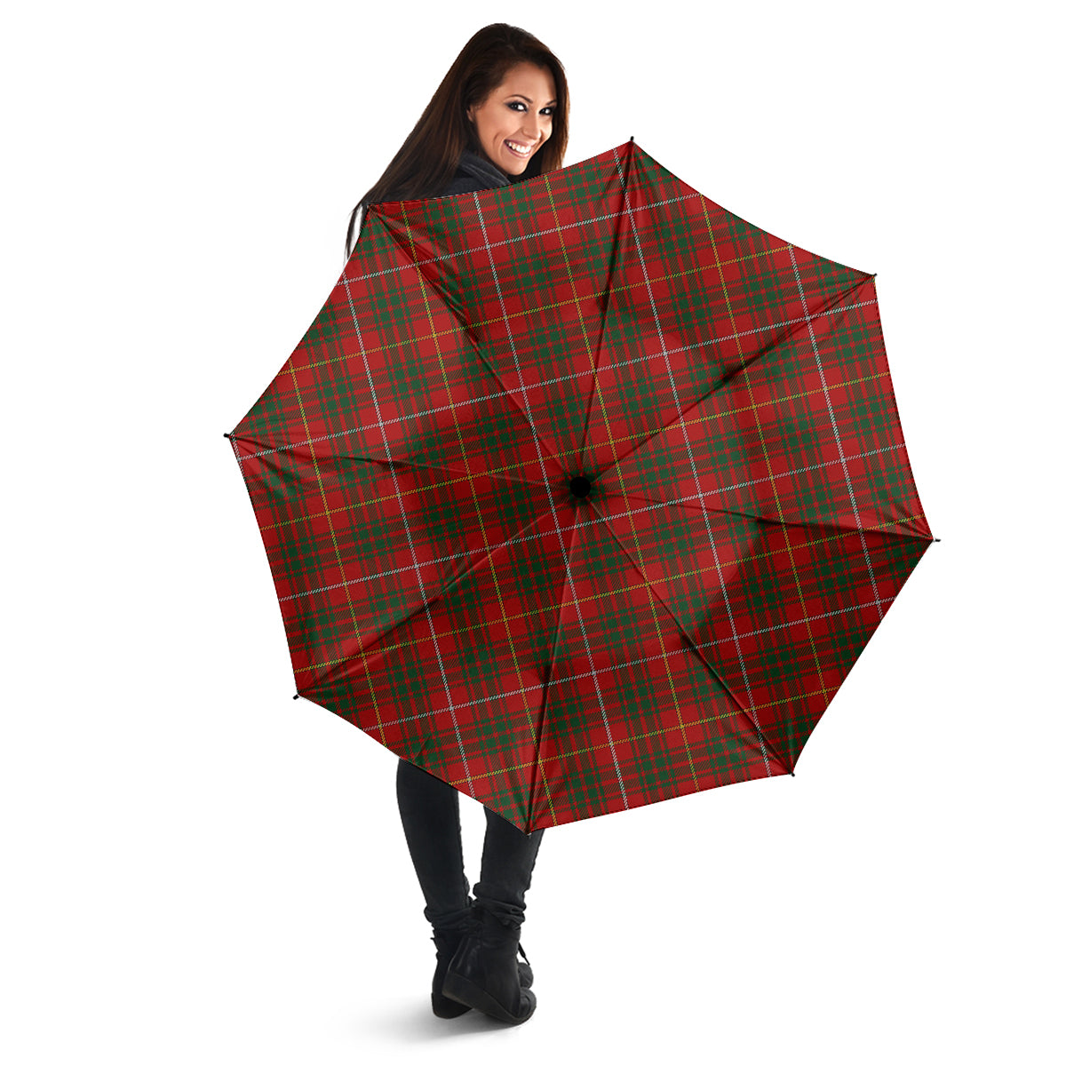 Bruce Tartan Umbrella - Tartanvibesclothing