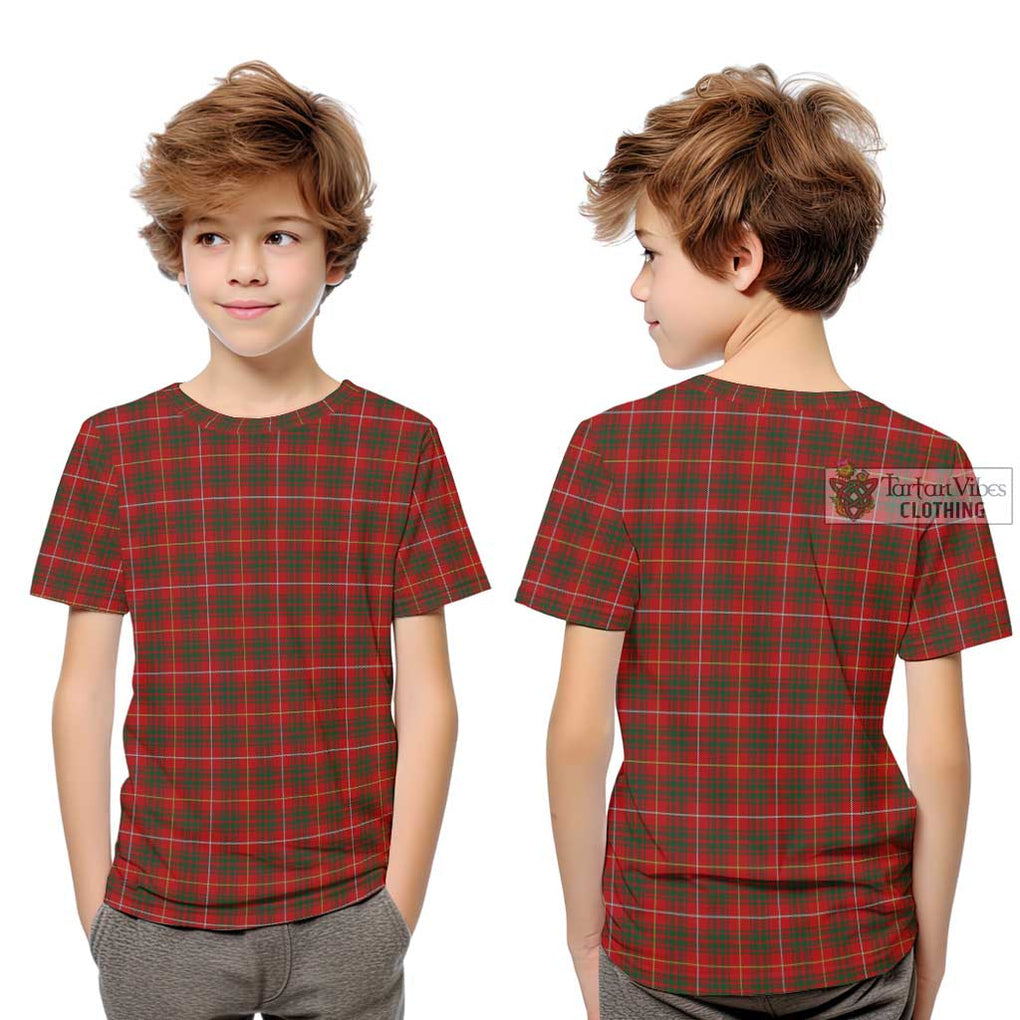 Bruce Tartan Kid T-Shirt - Tartanvibesclothing Shop