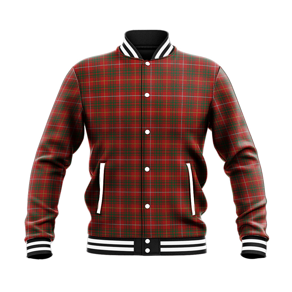 Bruce Tartan Baseball Jacket - Tartan Vibes Clothing