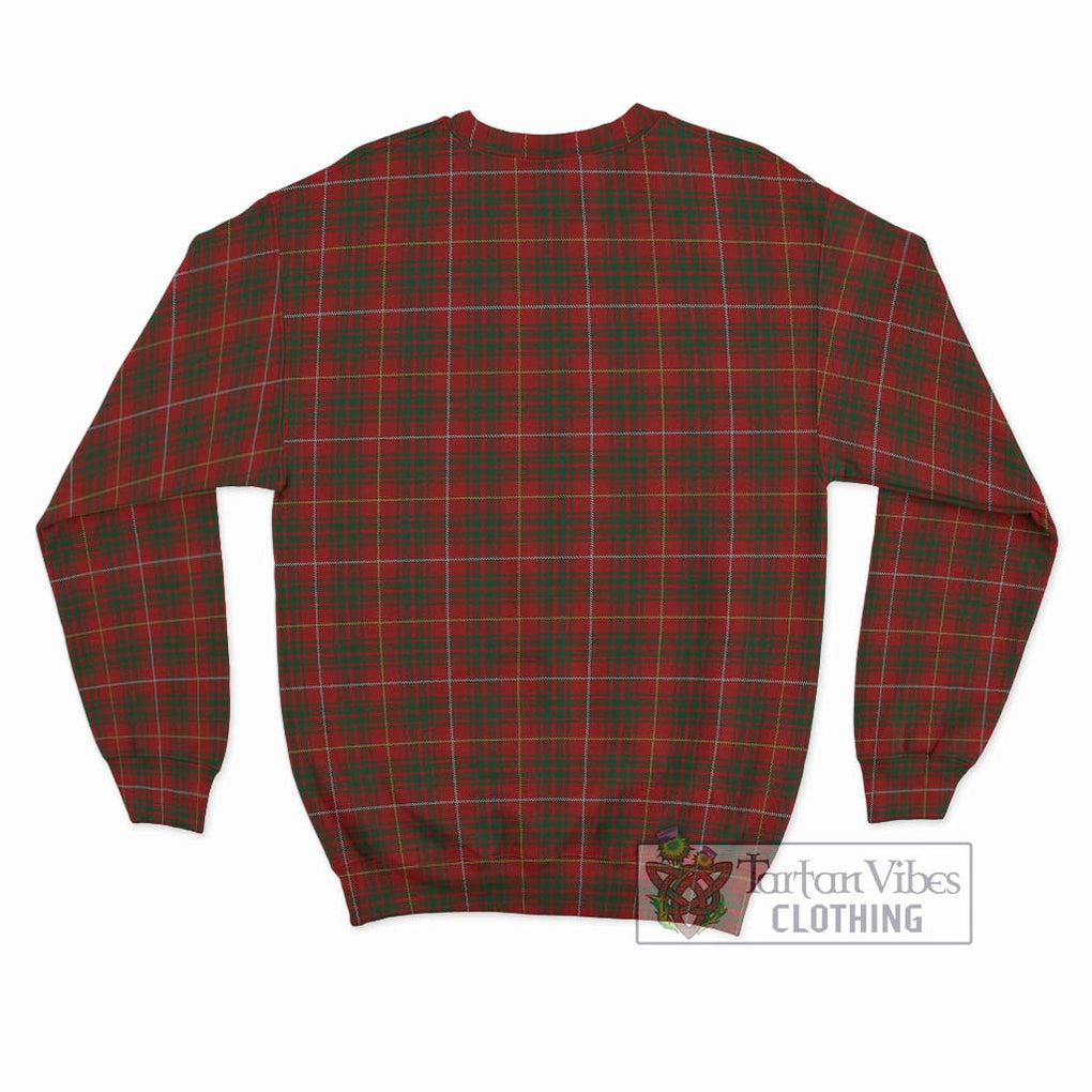 Bruce Tartan Sweatshirt with Family Crest DNA In Me Style - Tartanvibesclothing Shop