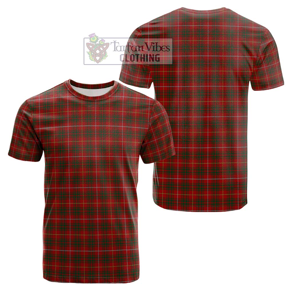 Bruce Tartan Cotton T-Shirt Kid's Shirt - Tartanvibesclothing Shop