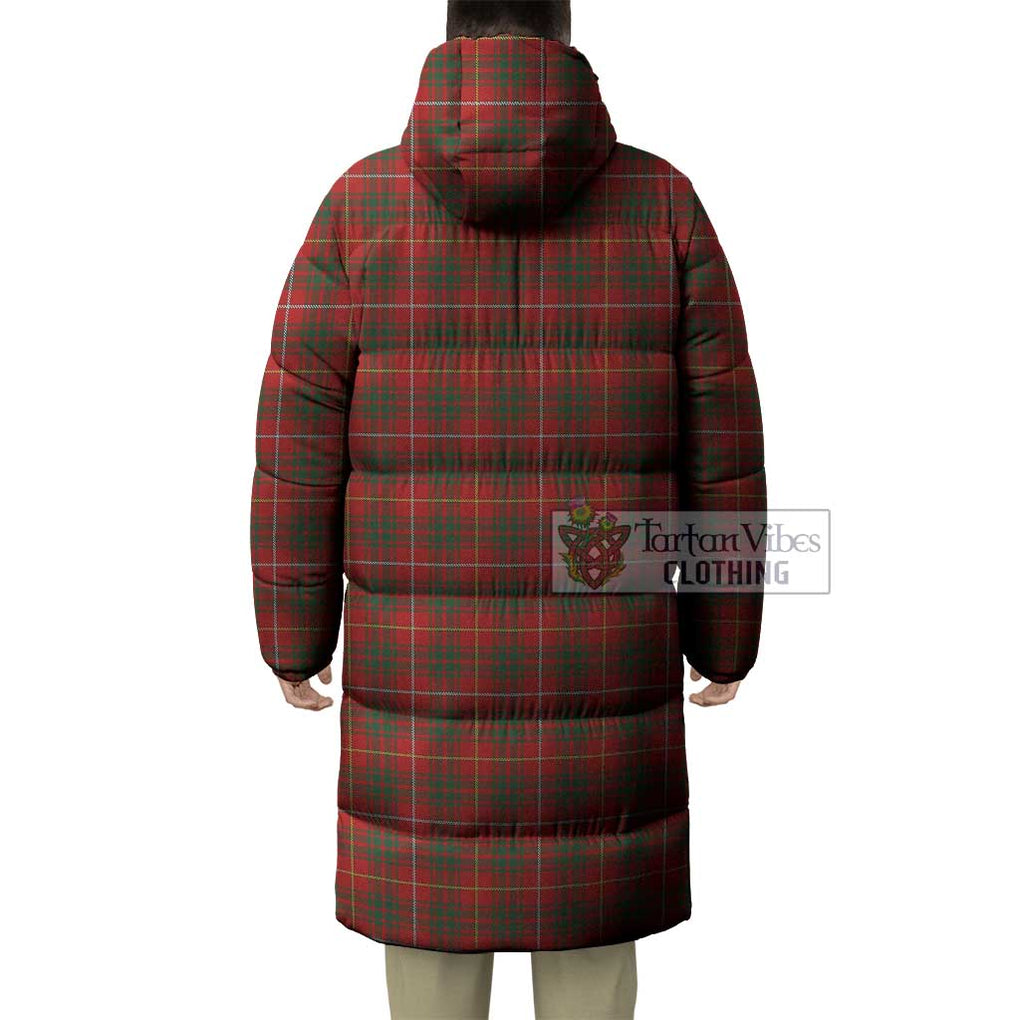 Tartan Vibes Clothing Bruce Tartan Long Down Jacket