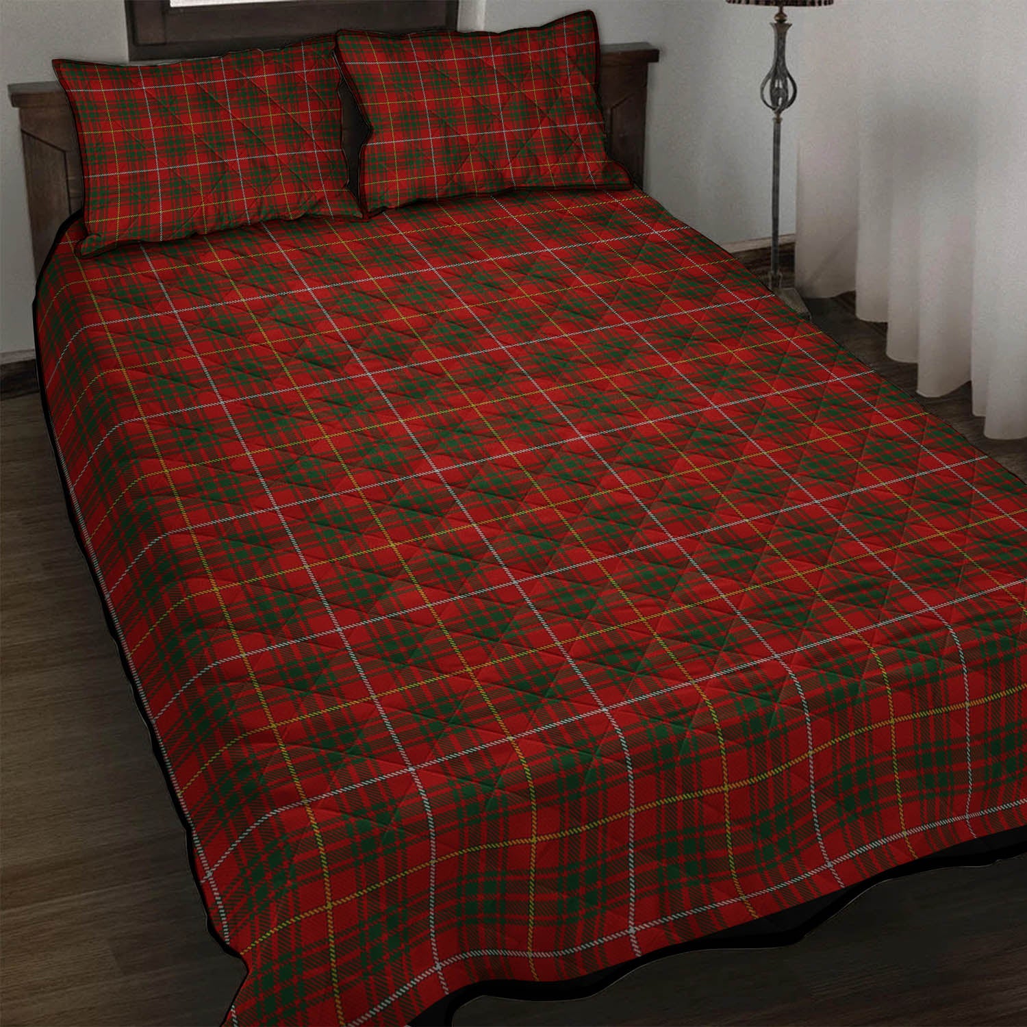 Bruce Tartan Quilt Bed Set - Tartan Vibes Clothing