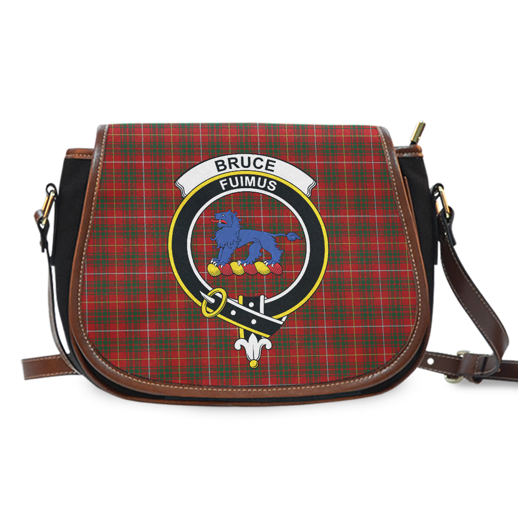 Bruce Tartan Saddle Bag with Family Crest - Tartan Vibes Clothing