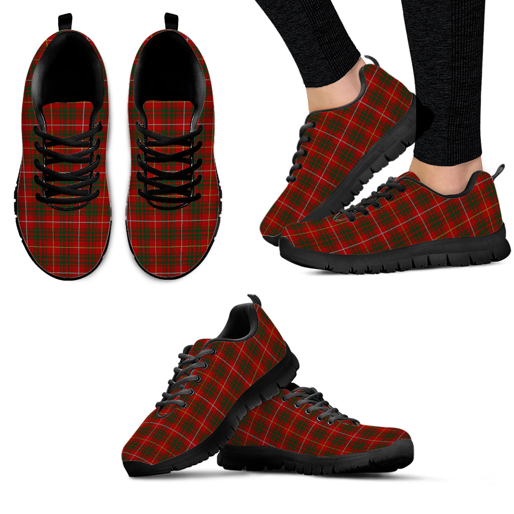 Bruce Tartan Sneakers - Tartan Vibes Clothing