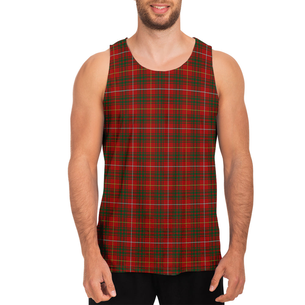 Bruce Tartan Mens Tank Top - Tartan Vibes Clothing