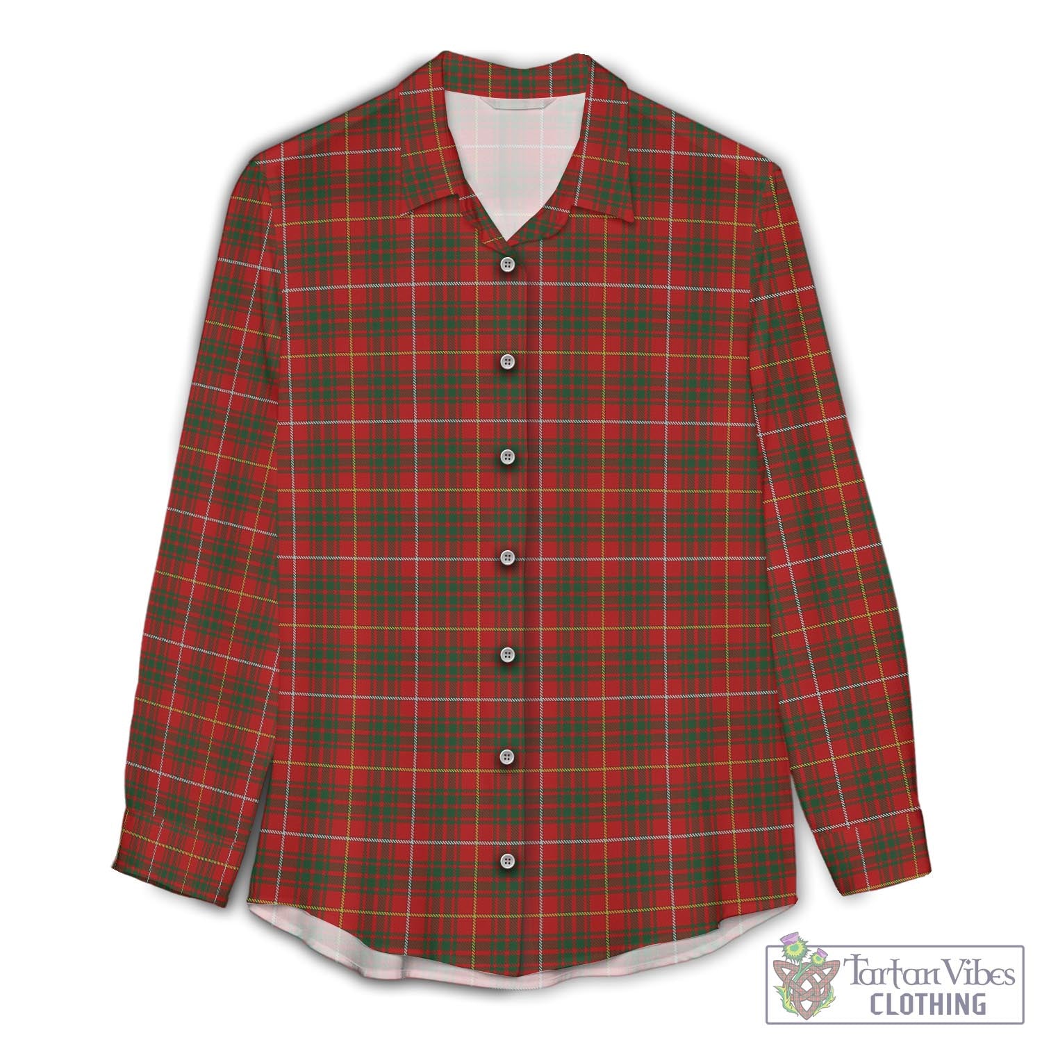 Bruce Tartan Womens Casual Shirt