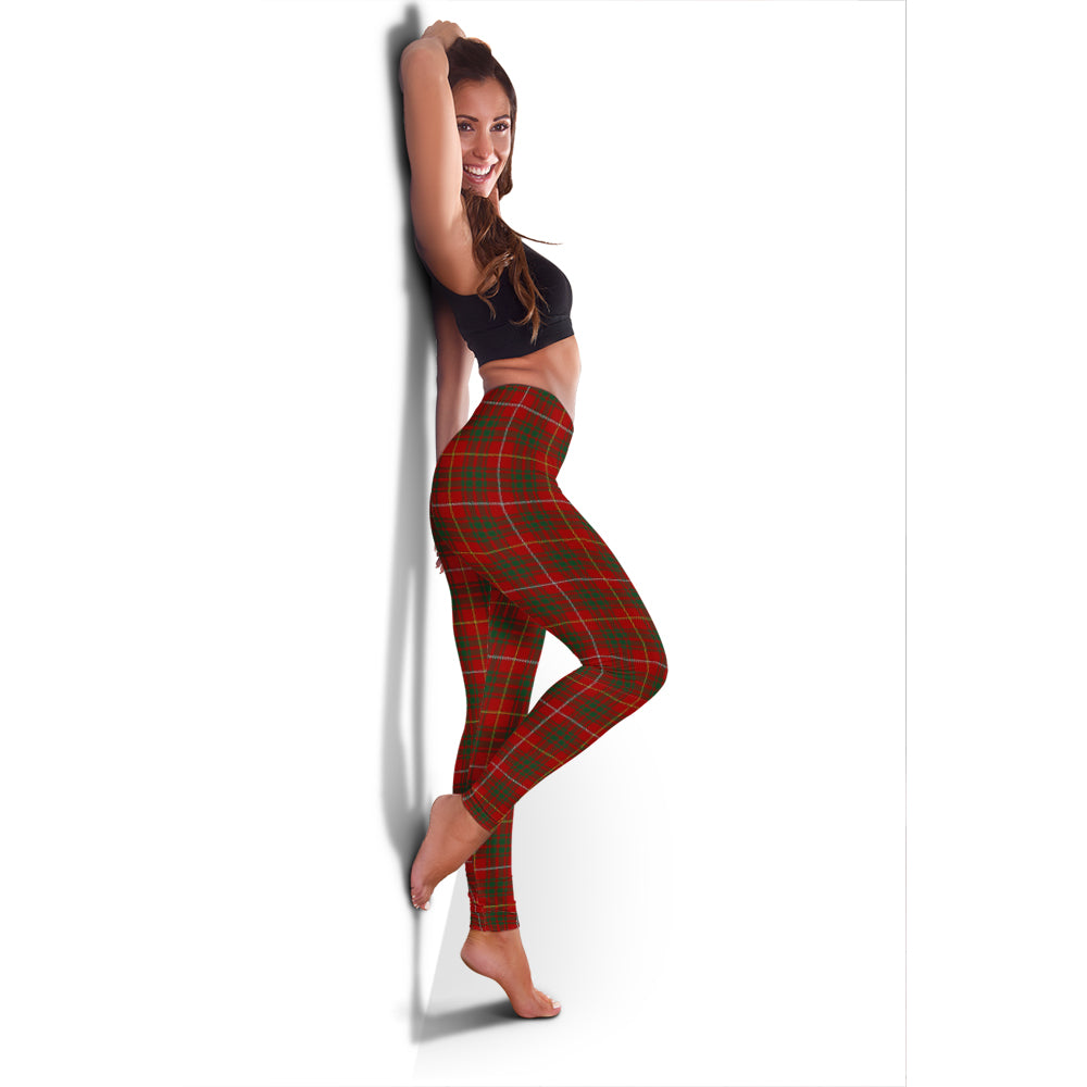 Bruce Tartan Womens Leggings - Tartanvibesclothing