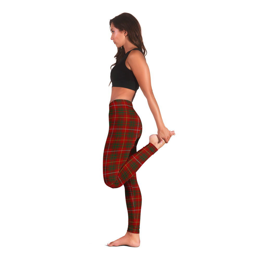 Bruce Tartan Womens Leggings - Tartanvibesclothing