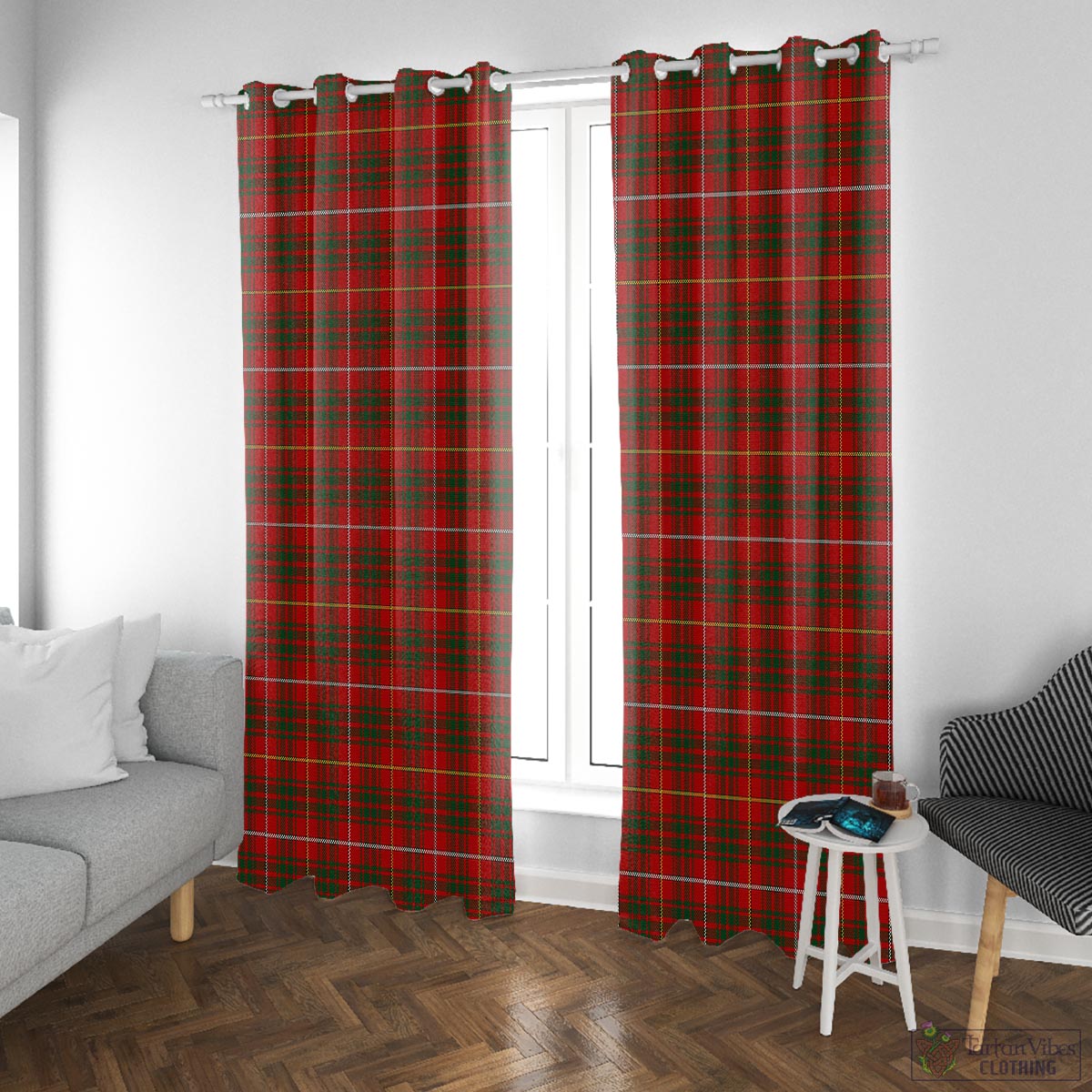 Bruce Tartan Window Curtain