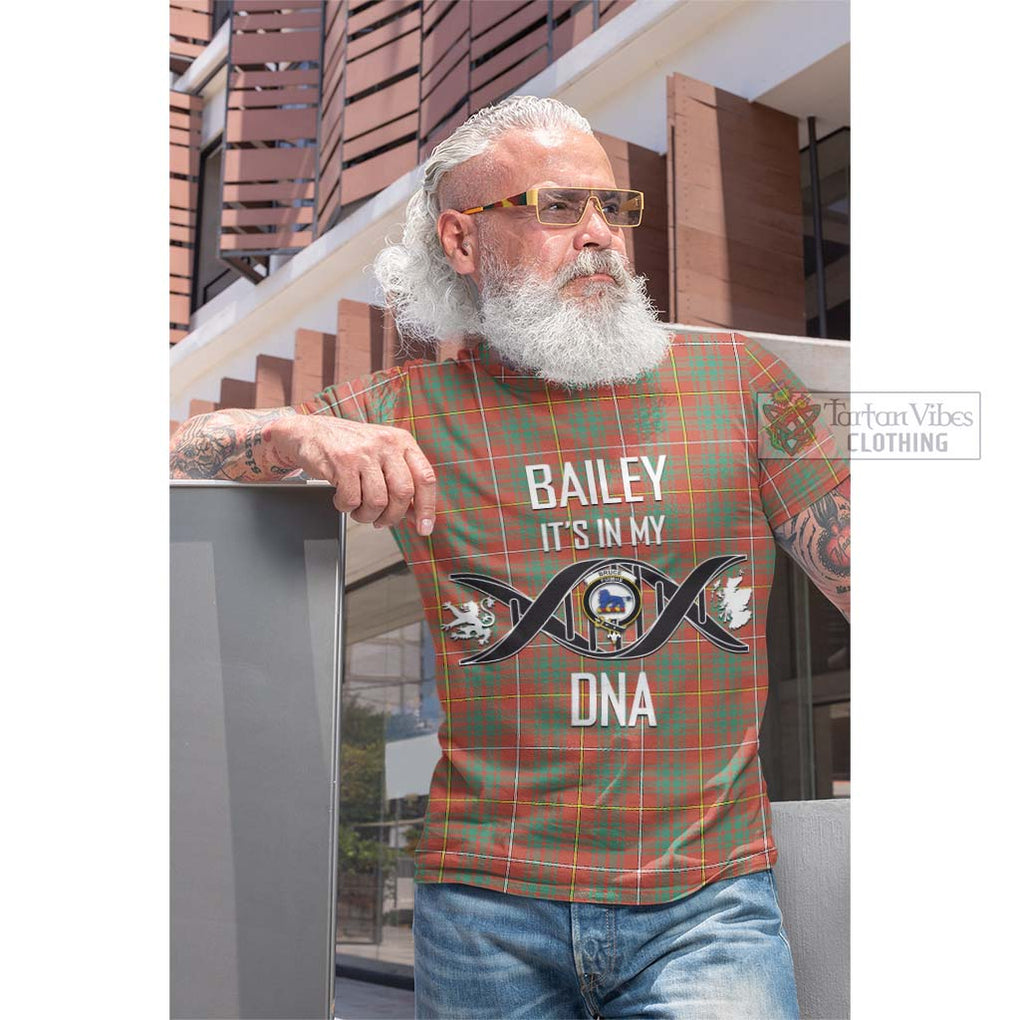 Tartan Vibes Clothing Bruce Ancient Tartan Cotton T-shirt with Family Crest DNA In Me Style