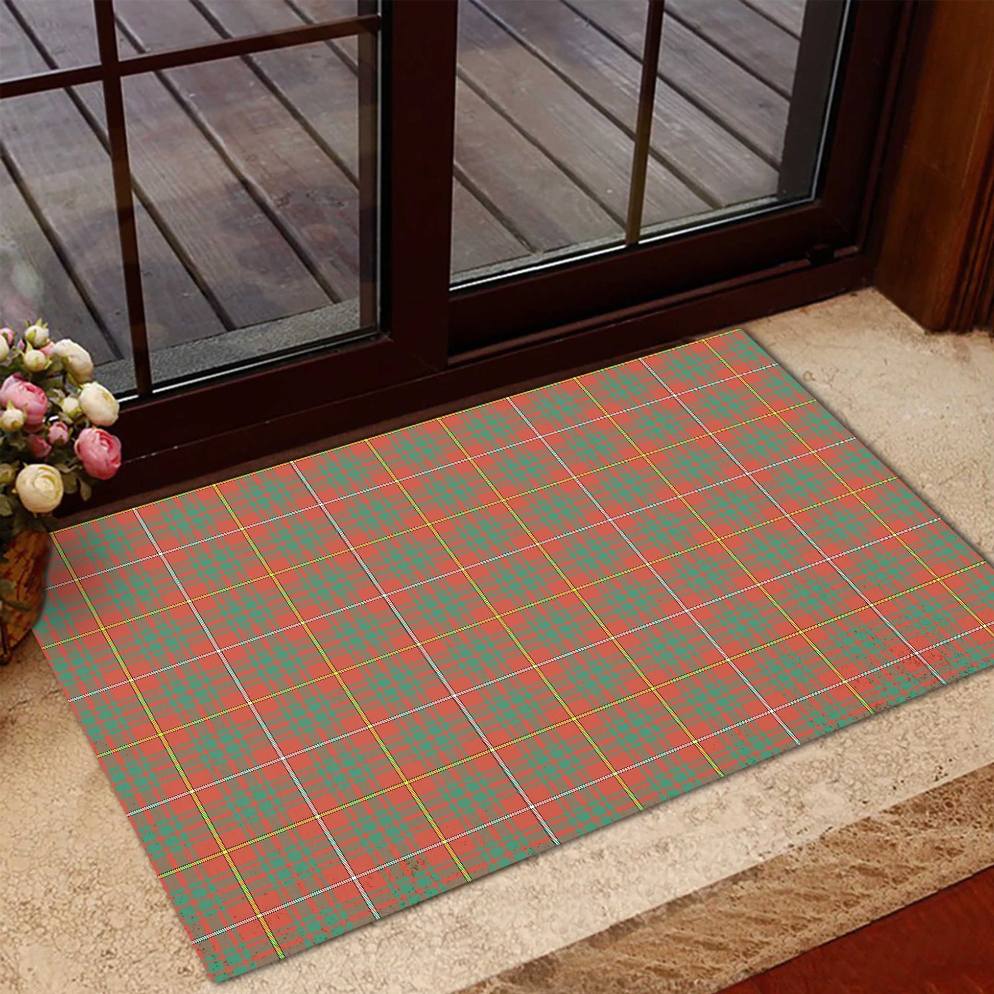 Bruce Ancient Tartan Door Mat - Tartanvibesclothing