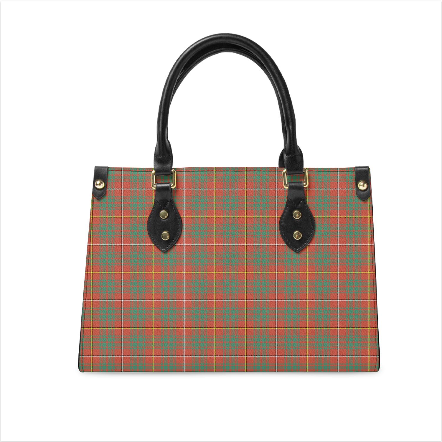 Bruce Ancient Tartan Leather Bag One Size 29*11*20 cm - Tartanvibesclothing