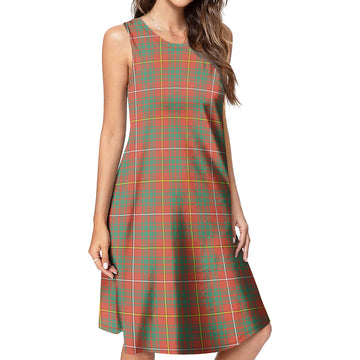 Bruce Ancient Tartan Womens Casual Dresses