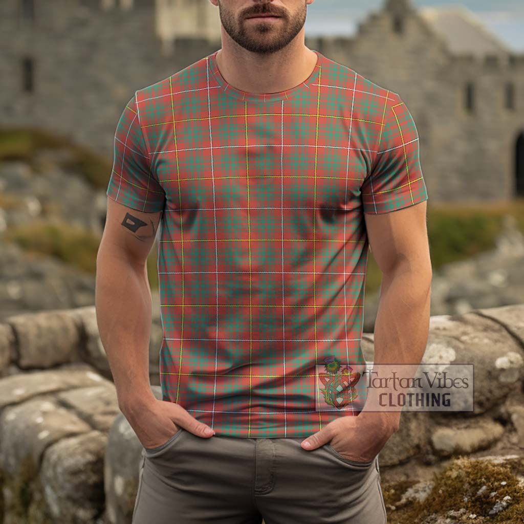 Bruce Ancient Tartan Cotton T-Shirt Men's Shirt - Tartanvibesclothing Shop