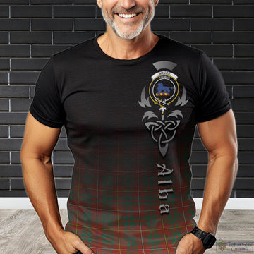 Bruce Ancient Tartan T-Shirt Featuring Alba Gu Brath Family Crest Celtic Inspired