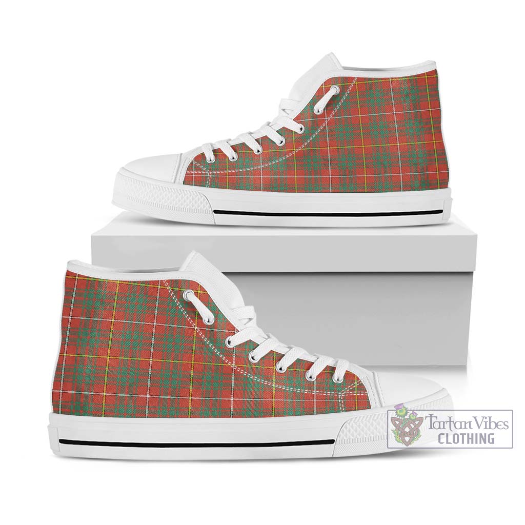 Tartan Vibes Clothing Bruce Ancient Tartan High Top Shoes