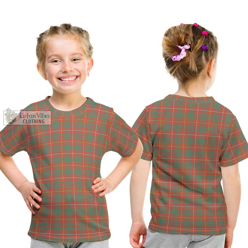 Bruce Ancient Tartan Kid T-Shirt Youth XL Size14 - Tartanvibesclothing Shop