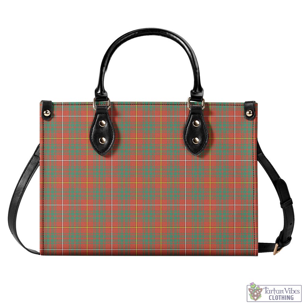 Tartan Vibes Clothing Bruce Ancient Tartan Luxury Leather Handbags