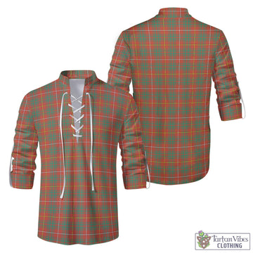 Bruce Ancient Tartan Men's Scottish Traditional Jacobite Ghillie Kilt Shirt