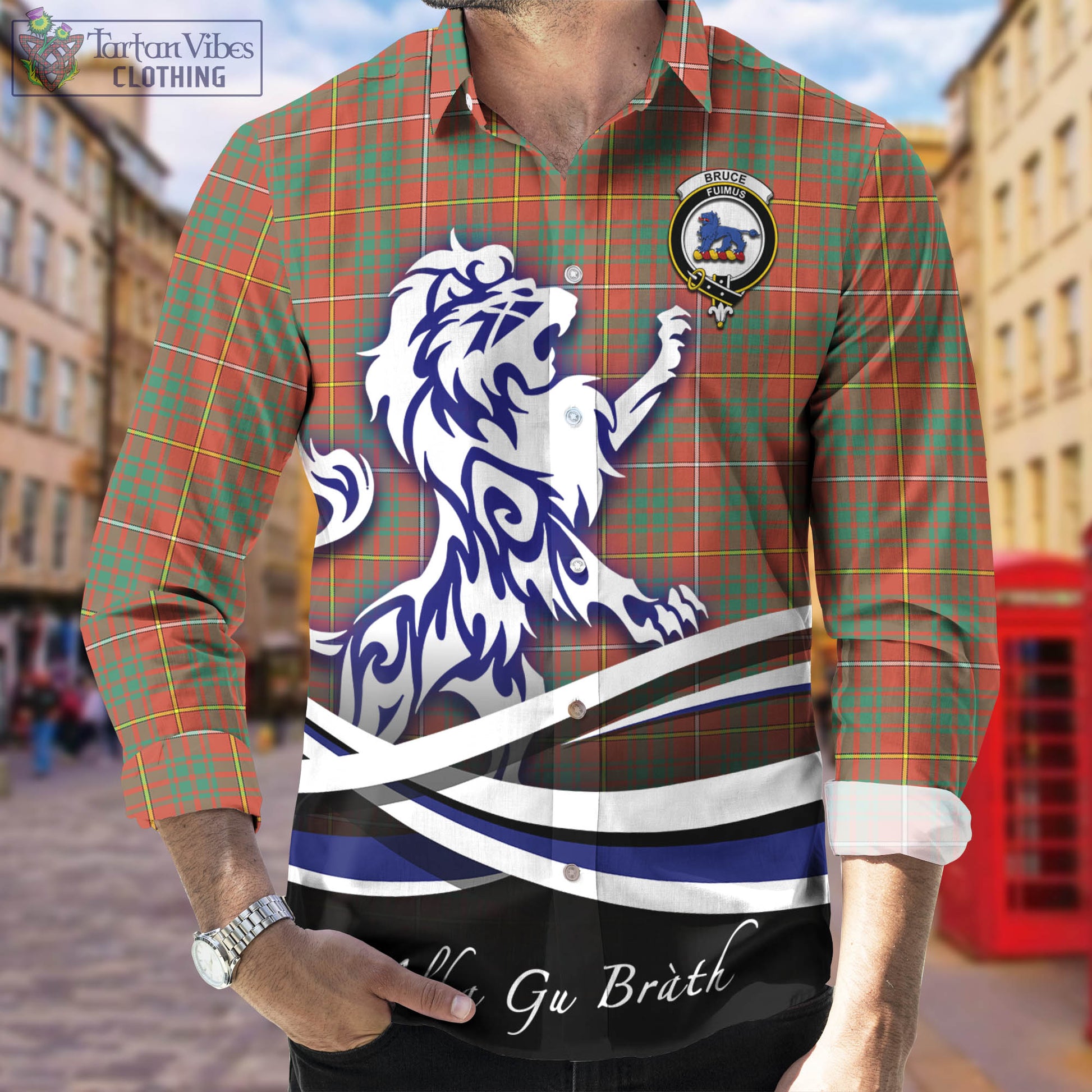 bruce-ancient-tartan-long-sleeve-button-up-shirt-with-alba-gu-brath-regal-lion-emblem