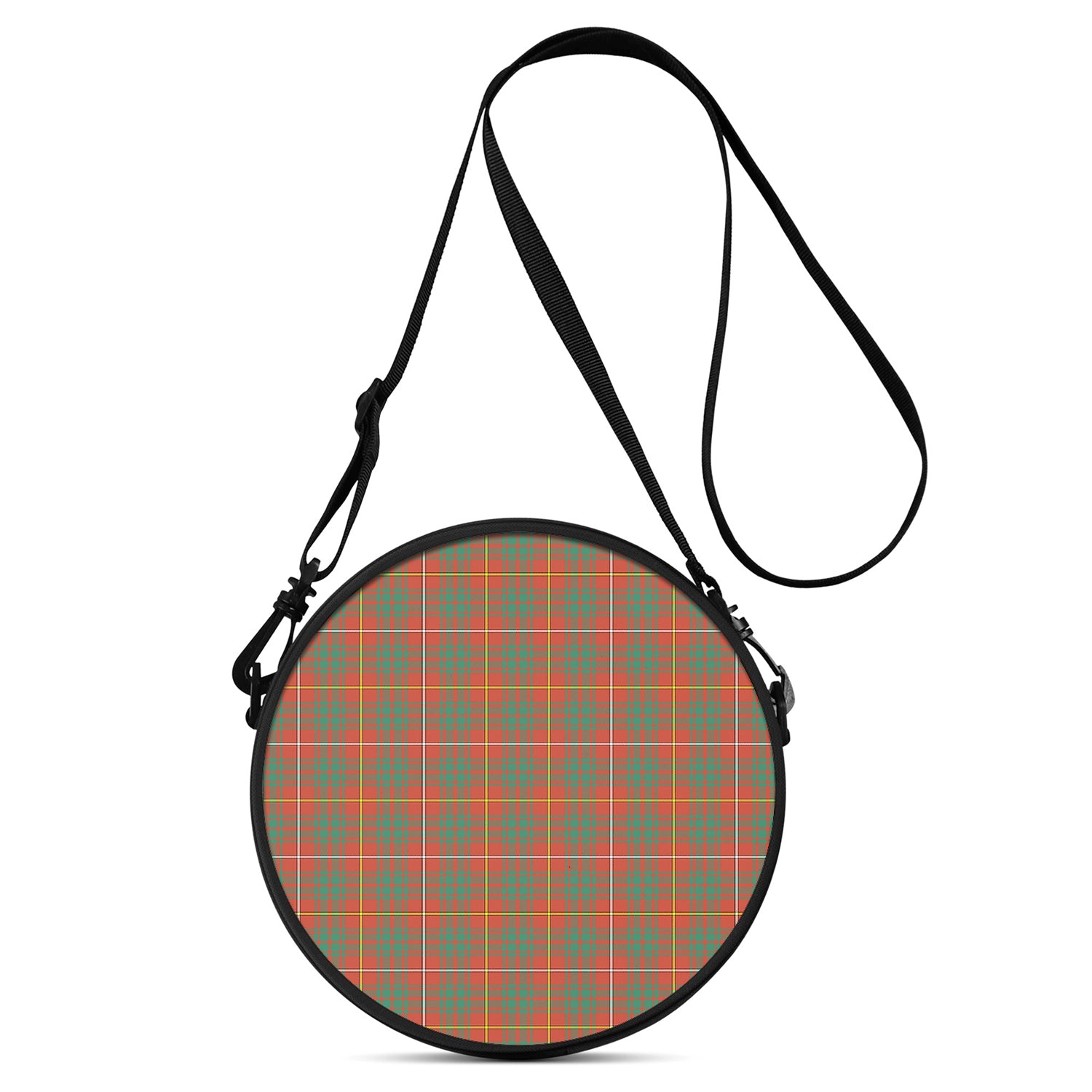 Bruce Ancient Tartan Round Satchel Bags - Tartanvibesclothing