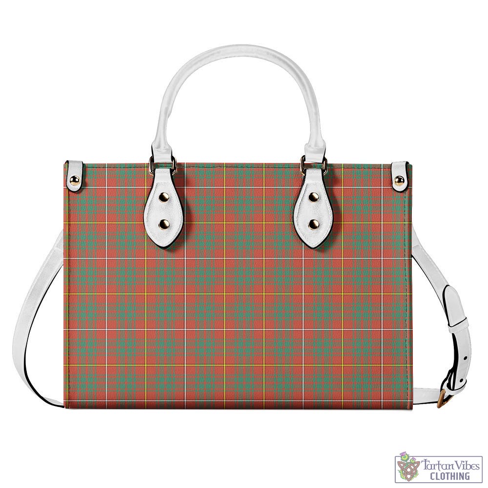 Tartan Vibes Clothing Bruce Ancient Tartan Luxury Leather Handbags