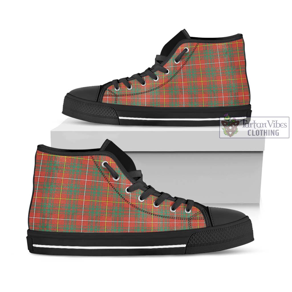 Tartan Vibes Clothing Bruce Ancient Tartan High Top Shoes