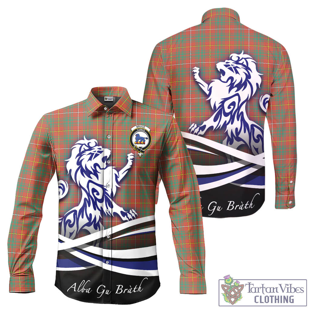 bruce-ancient-tartan-long-sleeve-button-up-shirt-with-alba-gu-brath-regal-lion-emblem