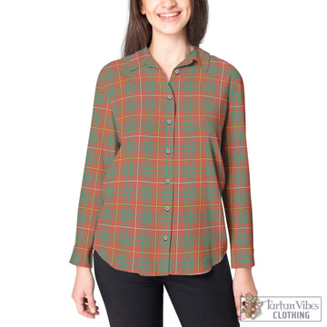 Bruce Ancient Tartan Women's Casual Shirt