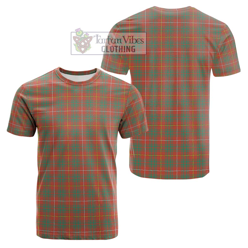 Bruce Ancient Tartan Cotton T-Shirt Kid's Shirt - Tartanvibesclothing Shop