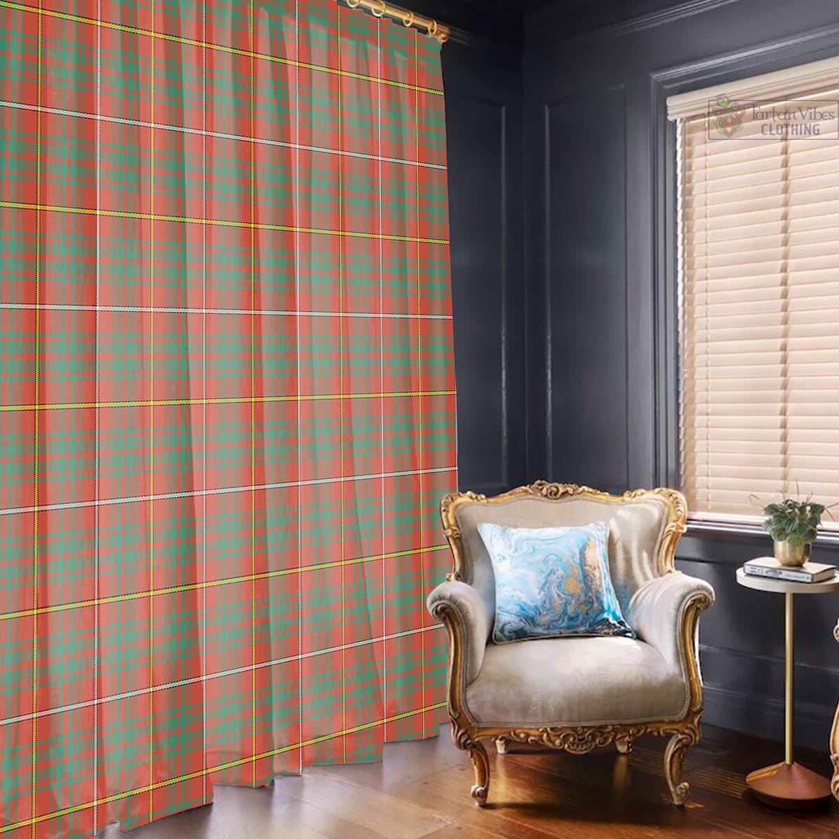 Bruce Ancient Tartan Window Curtain