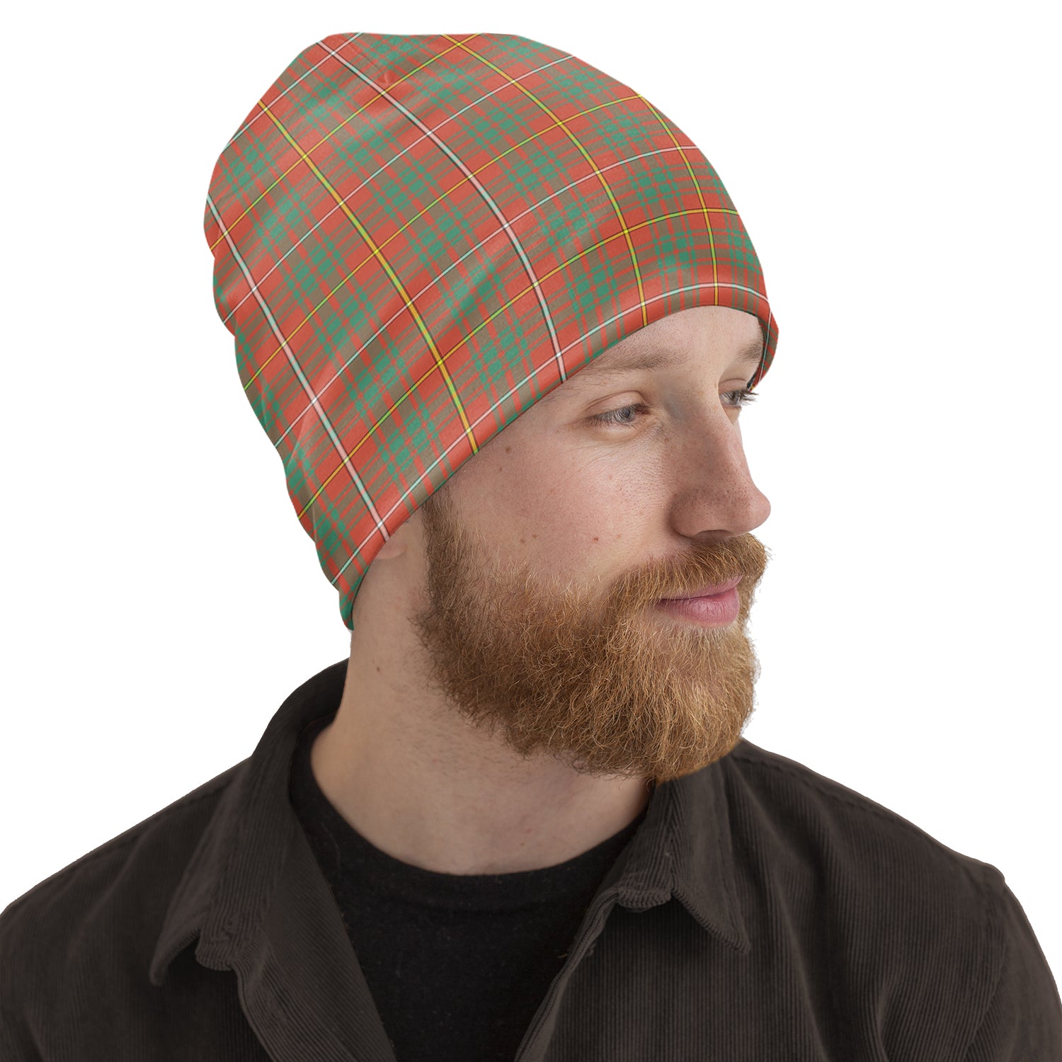 Bruce Ancient Tartan Beanies Hat - Tartanvibesclothing