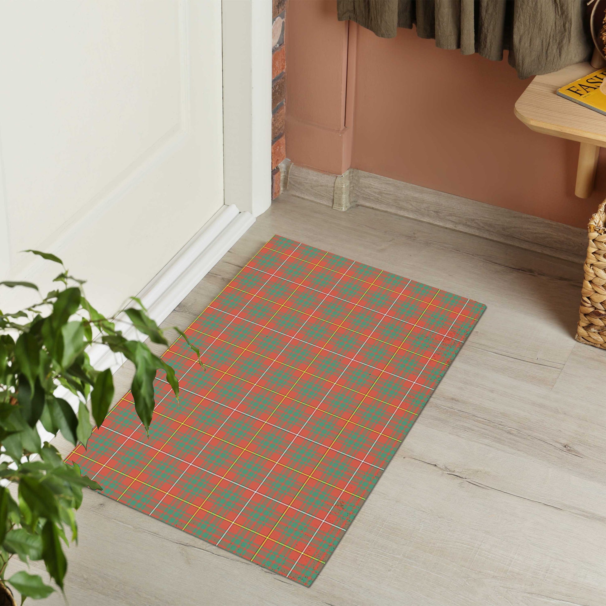 Bruce Ancient Tartan Door Mat - Tartanvibesclothing