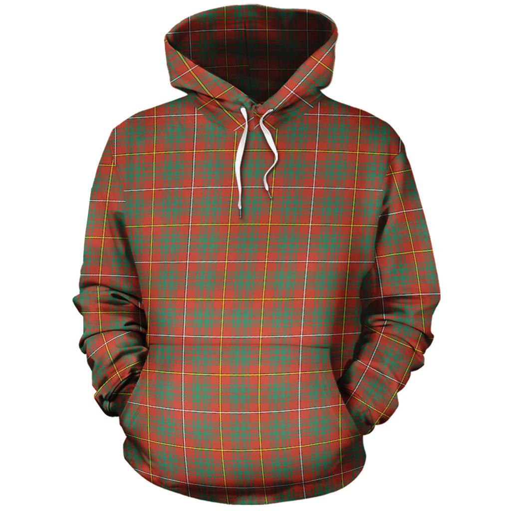 Bruce Ancient Tartan Hoodie - Tartan Vibes Clothing