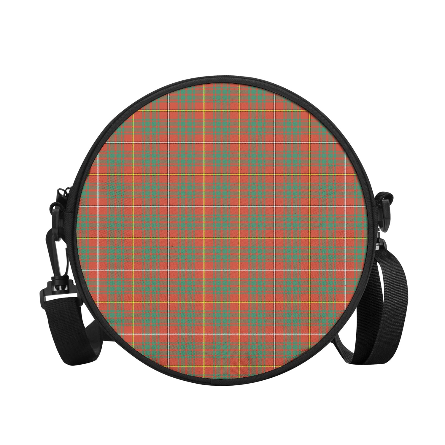 Bruce Ancient Tartan Round Satchel Bags - Tartanvibesclothing