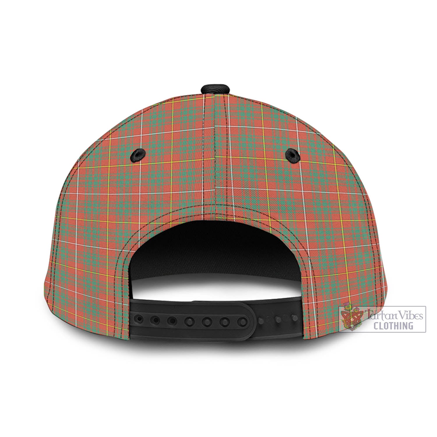 Tartan Vibes Clothing Bruce Ancient Tartan Classic Cap with Family Crest In Me Style