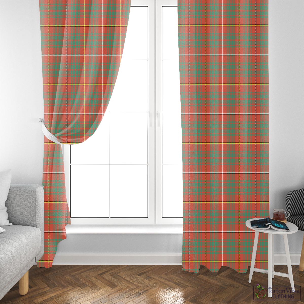 Bruce Ancient Tartan Window Curtain