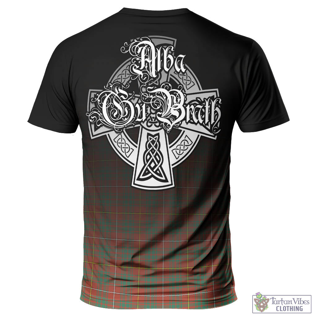 Tartan Vibes Clothing Bruce Ancient Tartan T-Shirt Featuring Alba Gu Brath Family Crest Celtic Inspired