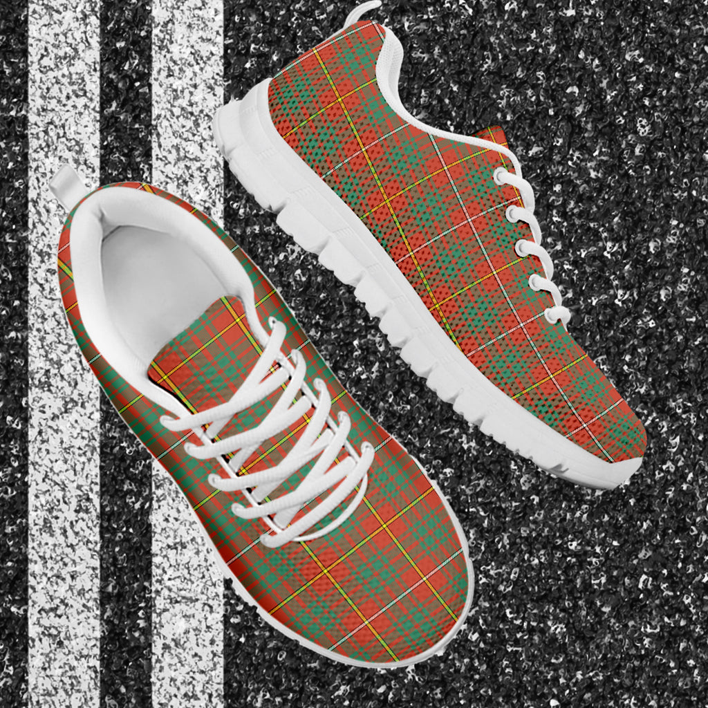 Bruce Ancient Tartan Sneakers - Tartan Vibes Clothing