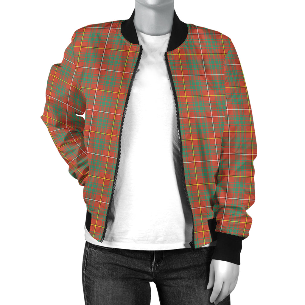 Bruce Ancient Tartan Bomber Jacket - Tartanvibesclothing