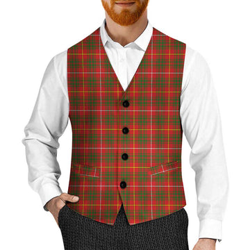 Bruce County Canada Tartan Men's Sleeveless Suit Vest