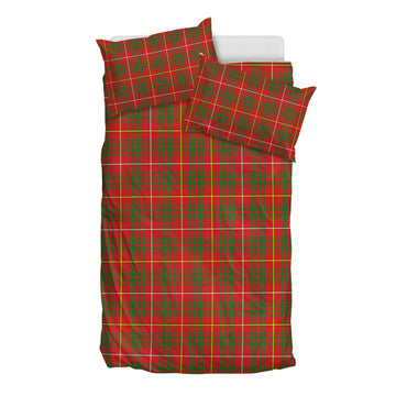 Bruce County Canada Tartan Bedding Set