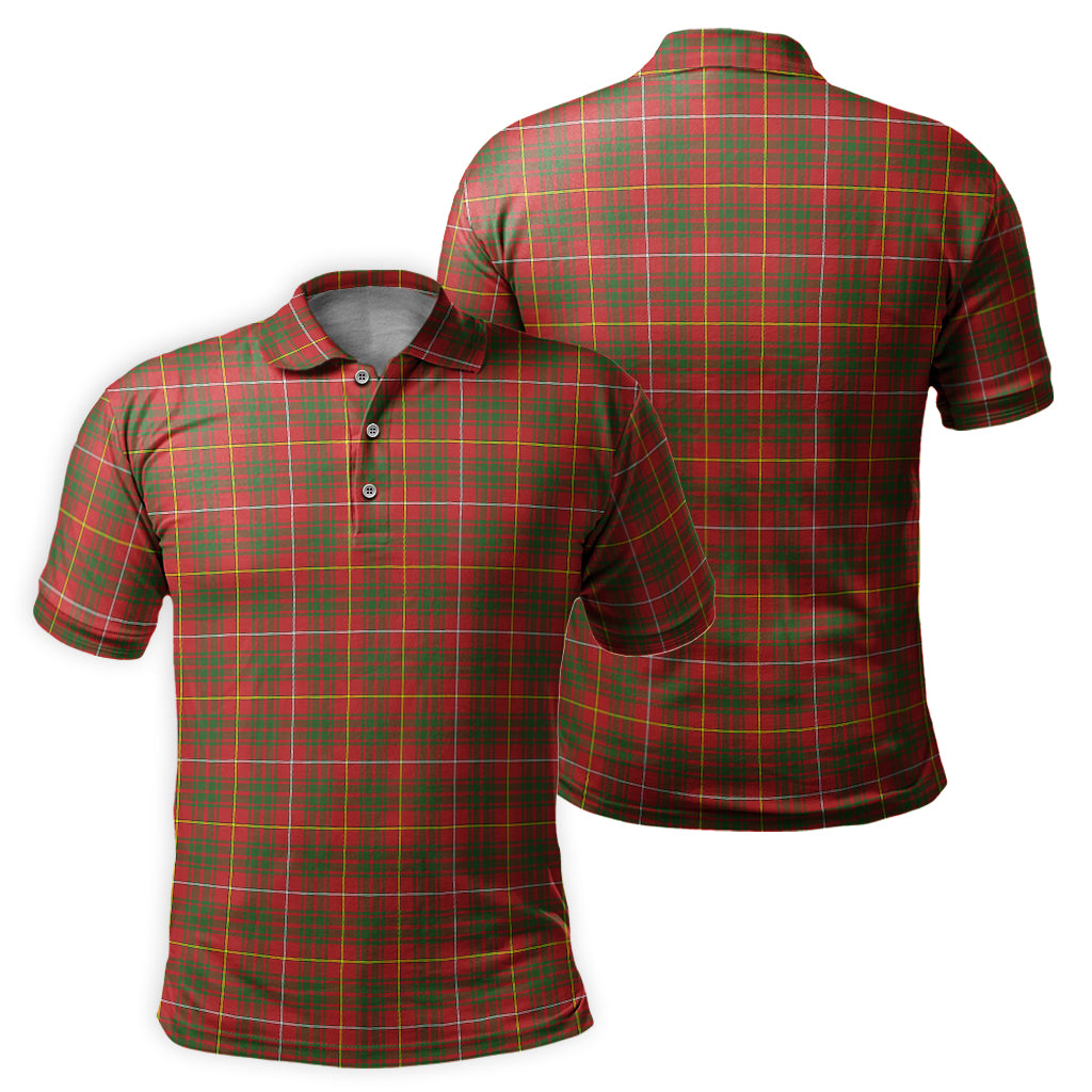 Bruce County Canada Tartan Mens Polo Shirt - Tartanvibesclothing